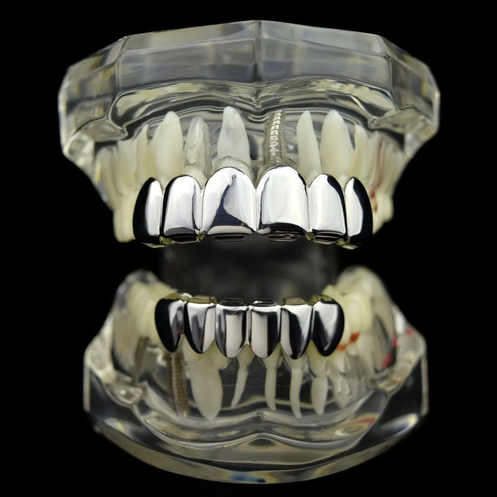 Body Jewelry Gold Plated - TOPGRILLZ Glossy Gold Silver Plated Hip