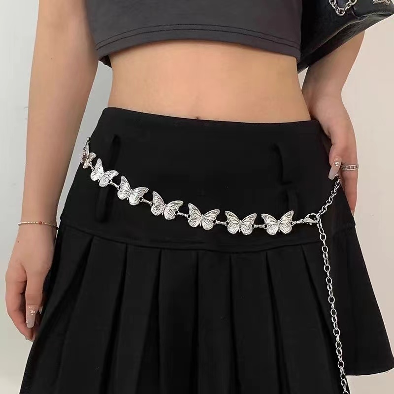 Body Jewelry Chains - Fashion Butterfly Belt Waist Chain For