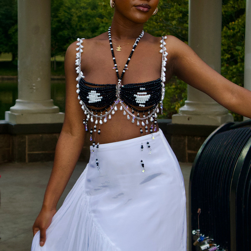 Body Jewelry Sale - Handmade Female Crystal Body Chain Bikini