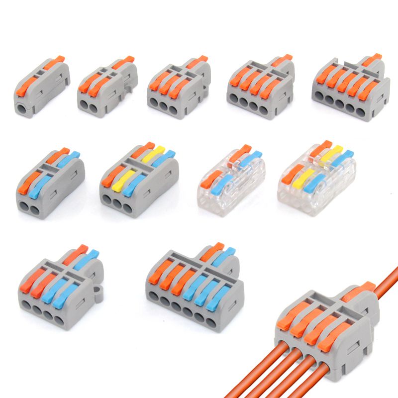 Threadless Push Pin - 1/5/10 PCS Mini Fast Wiring Cable