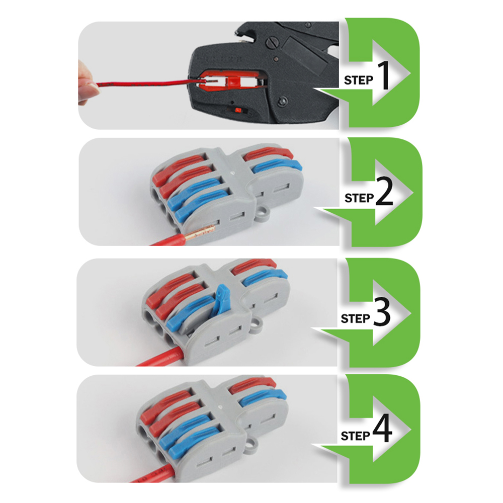 Quick Wire Connector Universal - Threadless Push Pin ulasan dan harga