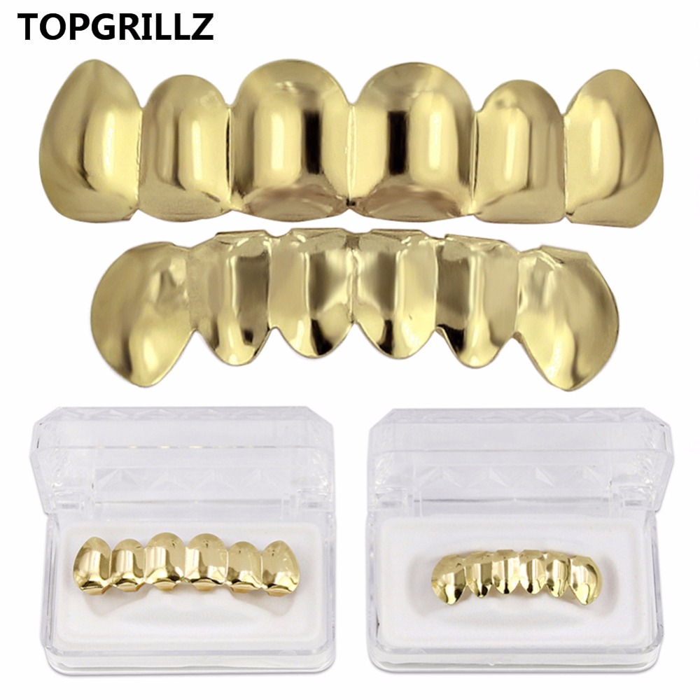 TOPGRILLZ Glossy Gold Silver P - Body Jewelry Gold Plated ulasan dan harga
