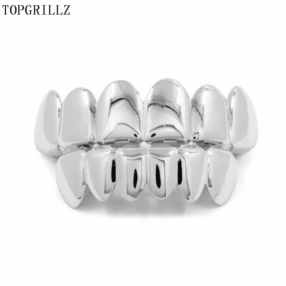 TOPGRILLZ Glossy Gold Silver P - Body Jewelry Gold Plated ulasan dan harga