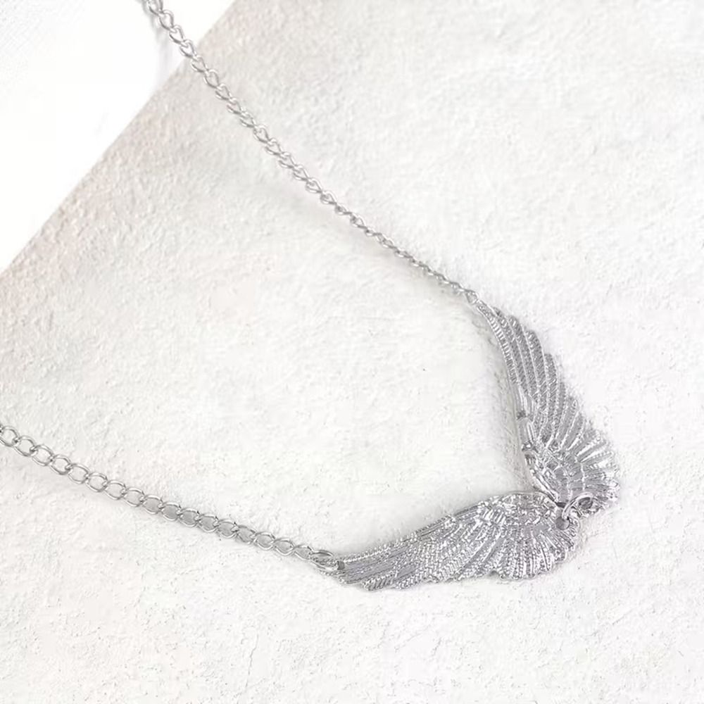Gift Elegant Double Layer Wing - Body Jewelry Charms ulasan dan harga