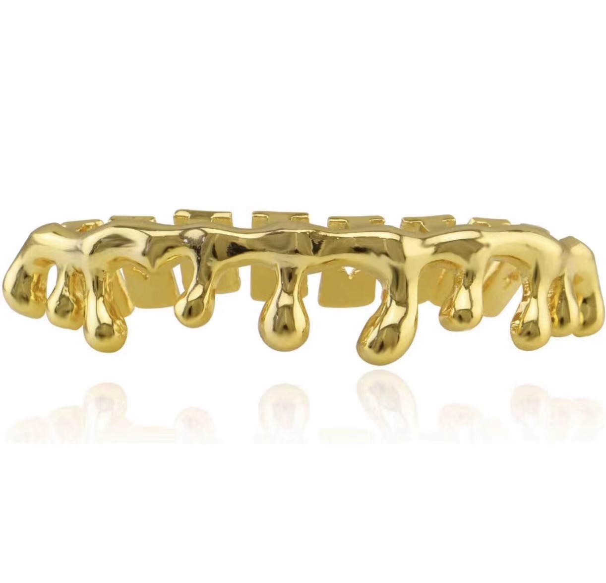 The Water-Drop Lower Teeth Hip - Body Jewelry Gold Plated ulasan dan harga