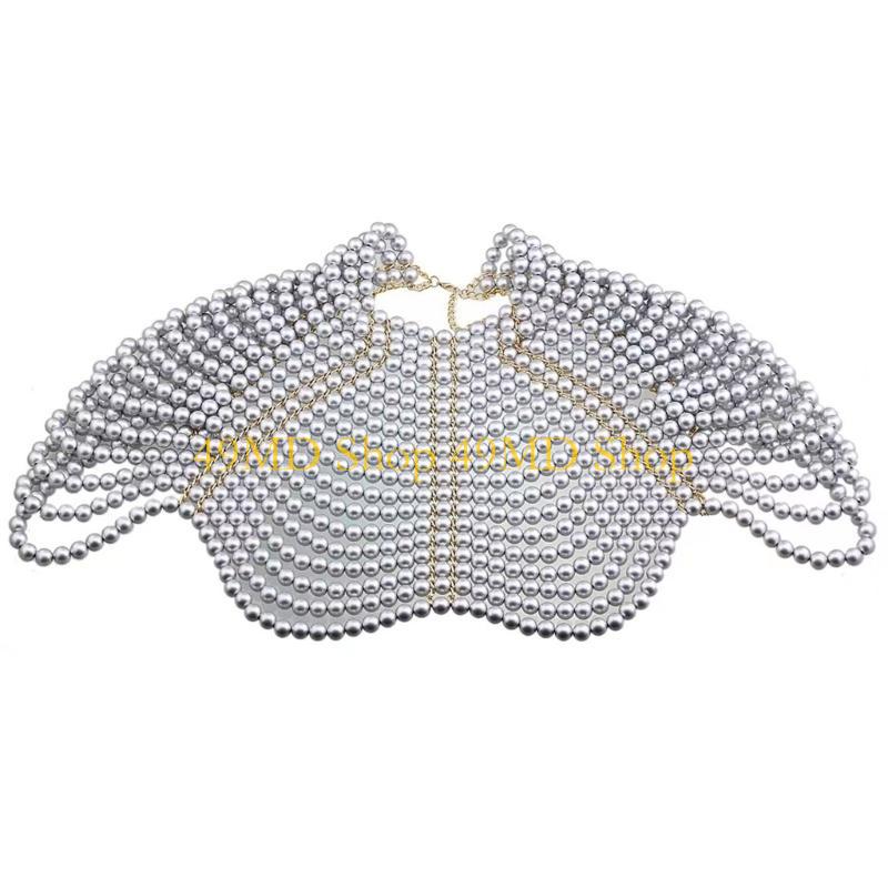 49MD Elegant Women Shawl Multi - Body Jewelry Chains ulasan dan harga