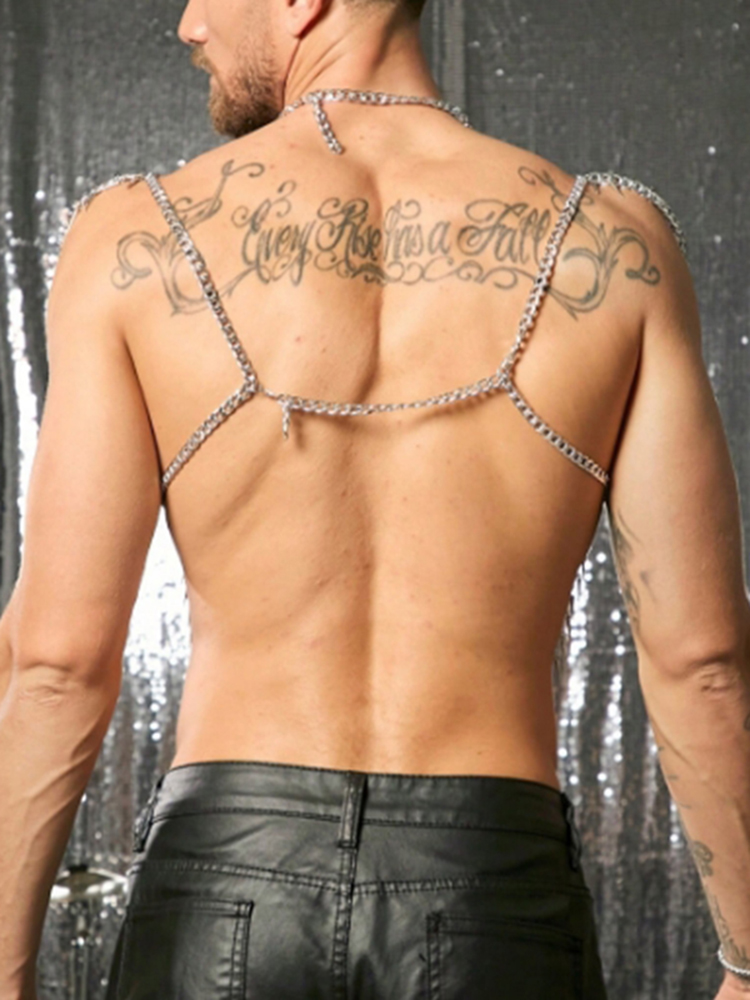 Tassels Chain Body Shoulder Se - Body Jewelry Vest ulasan dan harga