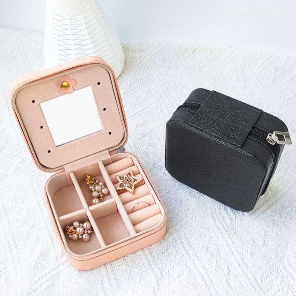 Portable with Mirror Mini Jewe - Body Jewelry Display ulasan dan harga