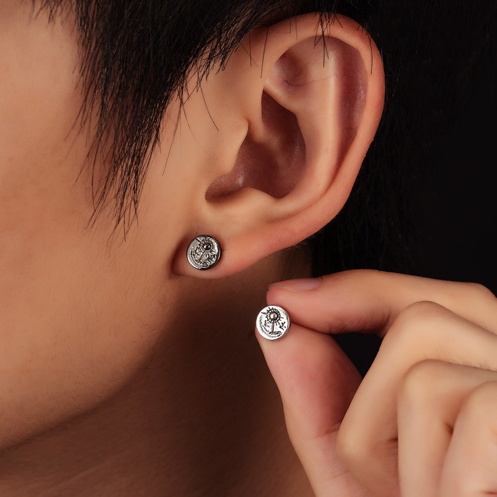 1pair Indian Eagle Stud Earrin - Body Jewelry Indian ulasan dan harga