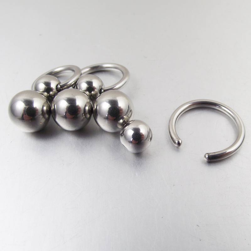 1 Piece Stainless Steel Double - Nipple Bar Curved ulasan dan harga