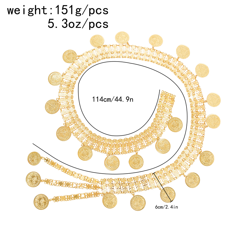 Women Body Accessory Golden Ch - Body Jewelry Indian ulasan dan harga