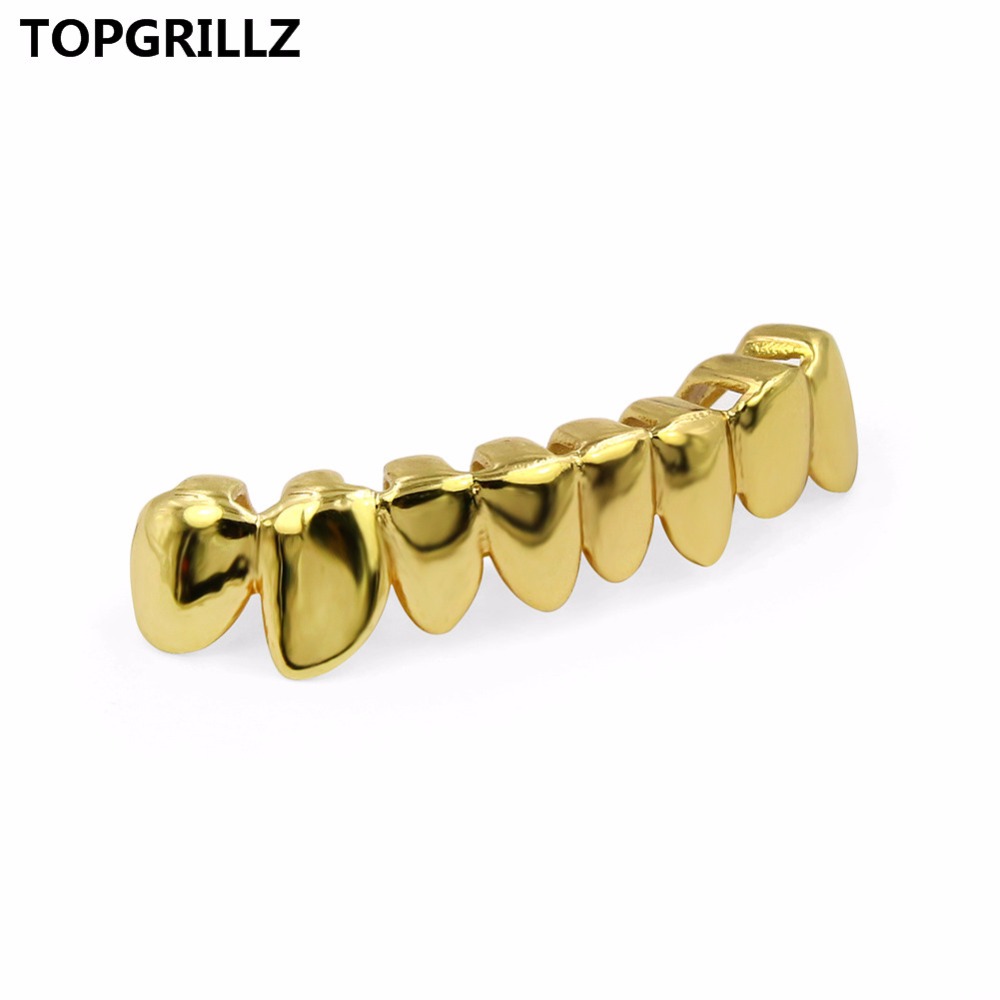 TOPGRILLZ Yellow GOLD Color PL - Body Jewelry Gold Plated ulasan dan harga