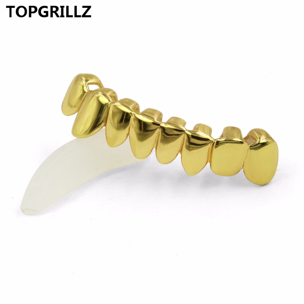 TOPGRILLZ Yellow GOLD Color PL - Body Jewelry Gold Plated ulasan dan harga