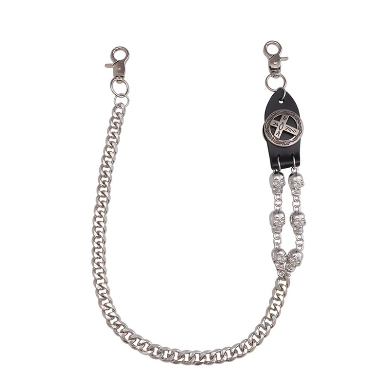 Multi‑Layer Pants Chain Leathe - Body Jewelry Charms ulasan dan harga