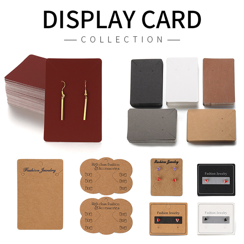 50pcs/lot Paper Display Cards  - Body Jewelry Display ulasan dan harga