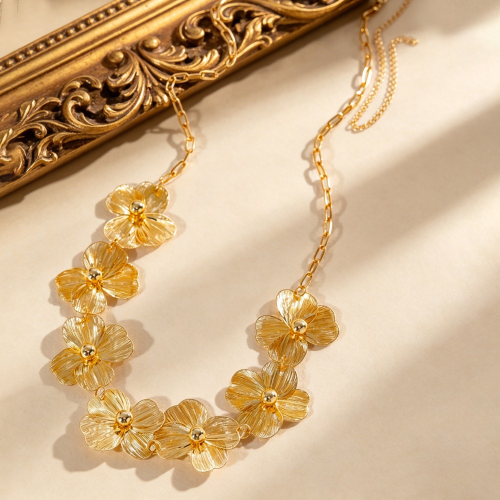 Bohemian Sweet Gold Color Meta - Body Jewelry Charms ulasan dan harga