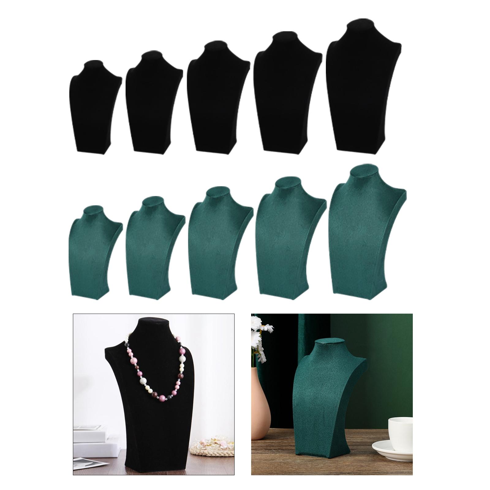 Necklace Bust Jewelry Bust Sta - Body Jewelry Display ulasan dan harga