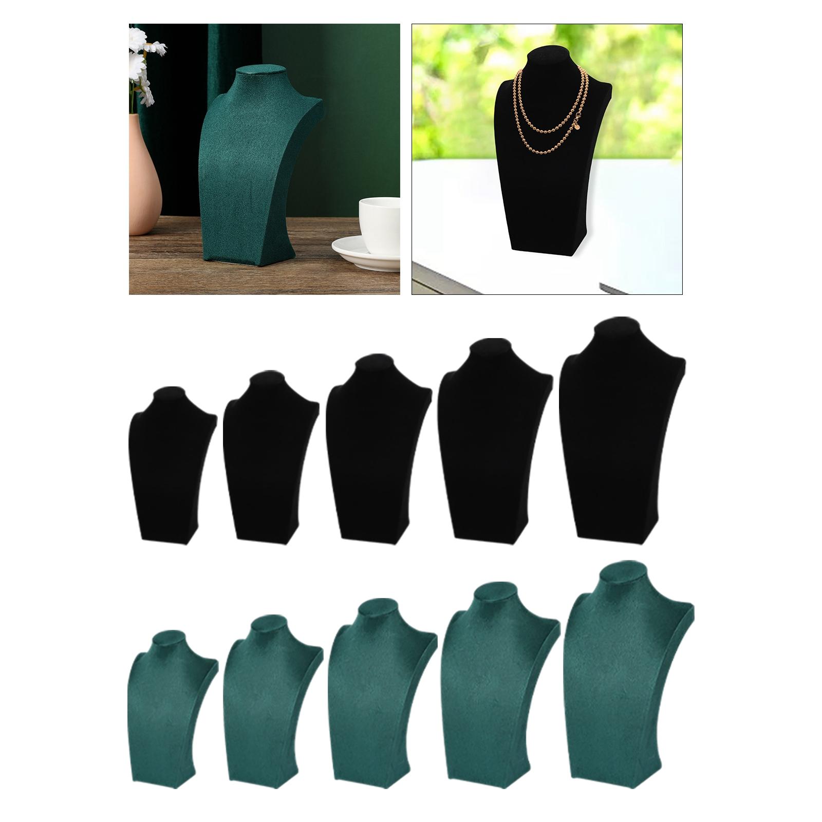 Necklace Bust Jewelry Bust Sta - Body Jewelry Display ulasan dan harga