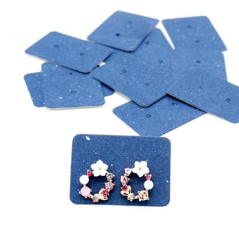 3.5*2.5cm 100Pcs/lot Kraft Pap - Body Jewelry Display ulasan dan harga