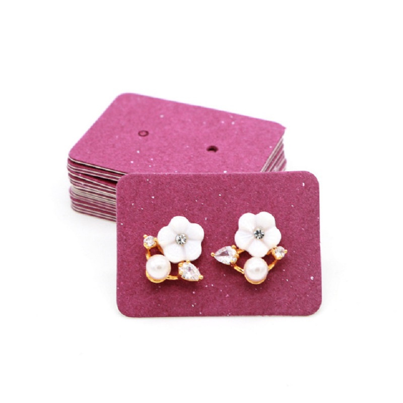 3.5*2.5cm 100Pcs/lot Kraft Pap - Body Jewelry Display ulasan dan harga