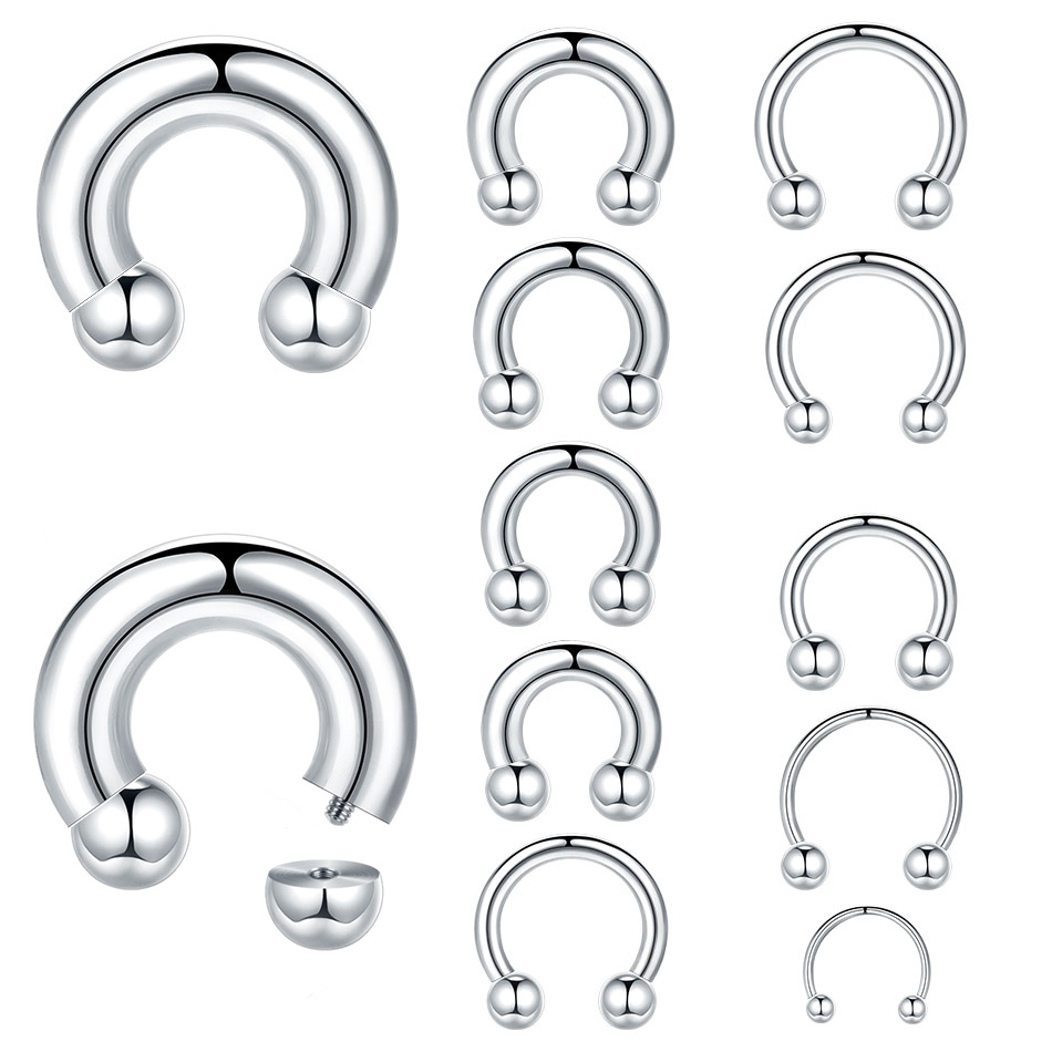 1PC 18G-00G Large Gauge Stainl - Body Jewelry Ear Gauges ulasan dan harga