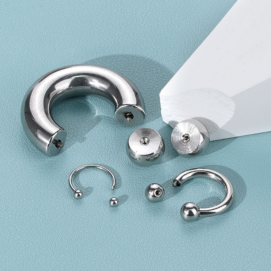 1PC 18G-00G Large Gauge Stainl - Body Jewelry Ear Gauges ulasan dan harga