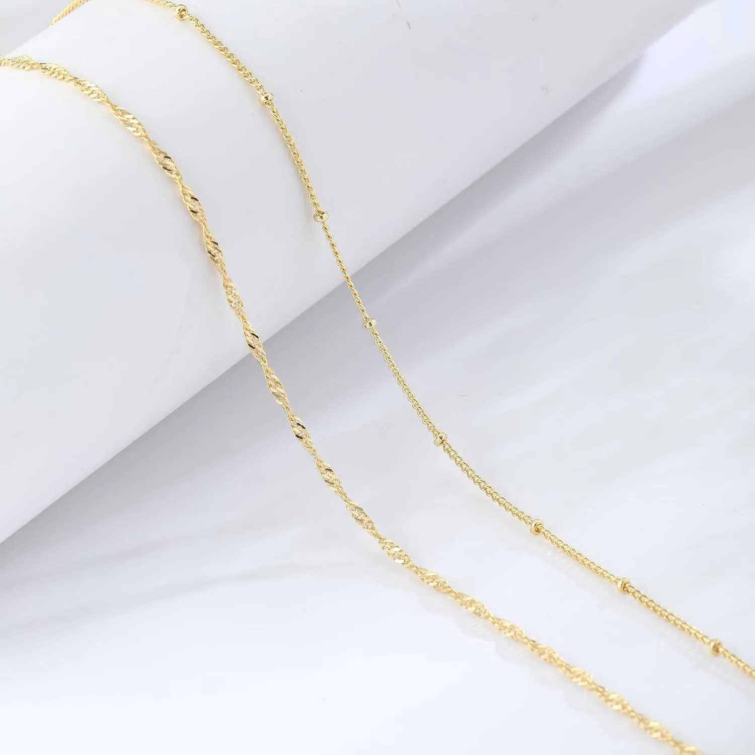 14k Gold Plated 26-33Inch Adju - Body Jewelry Gold Plated ulasan dan harga