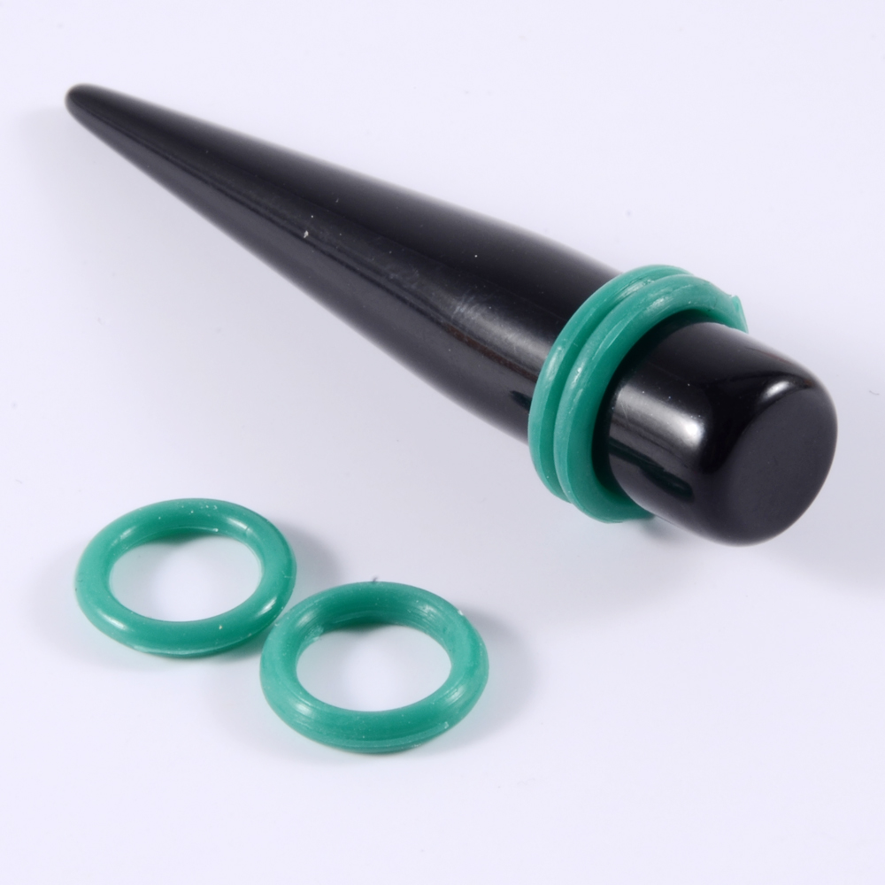 20pcs 1mm-22mm Rubber Ear Tape - Body Jewelry Ear Gauges ulasan dan harga