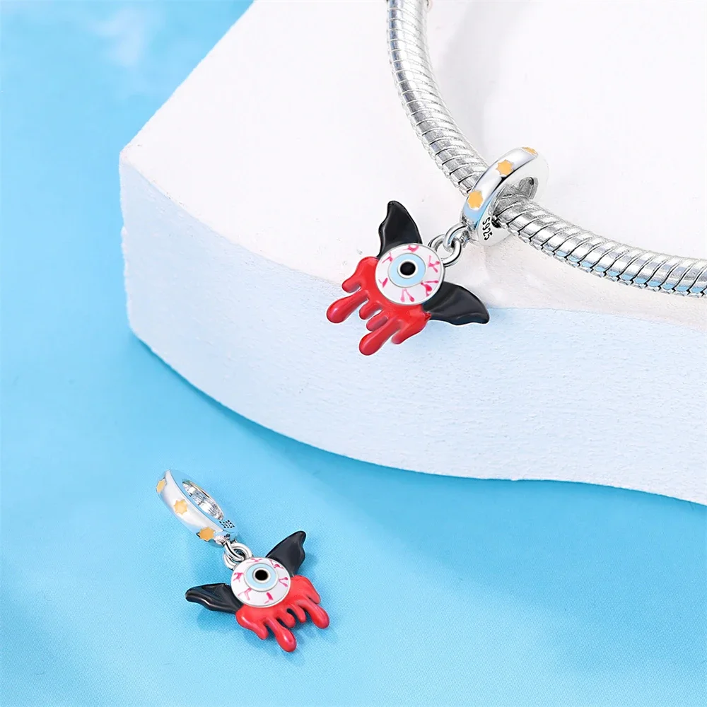 925 Sterling Silver Halloween  - Body Jewelry Charms ulasan dan harga