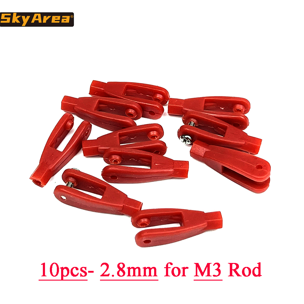 10pcs Servo Linkage Rod Clevis - Threadless Push Pin ulasan dan harga