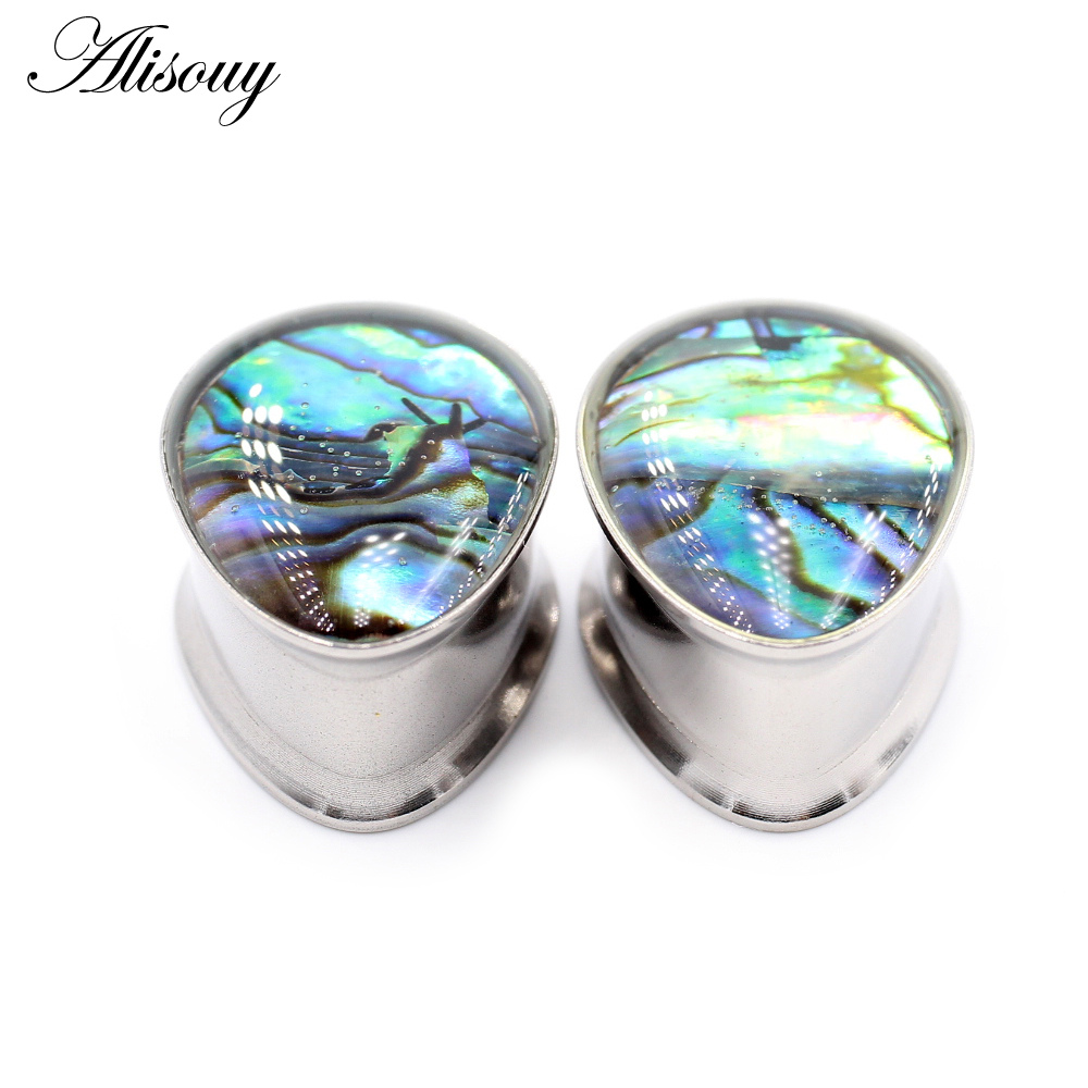Alisouy 1pc 8-25mm Stainless S - Body Jewelry Ear Gauges ulasan dan harga
