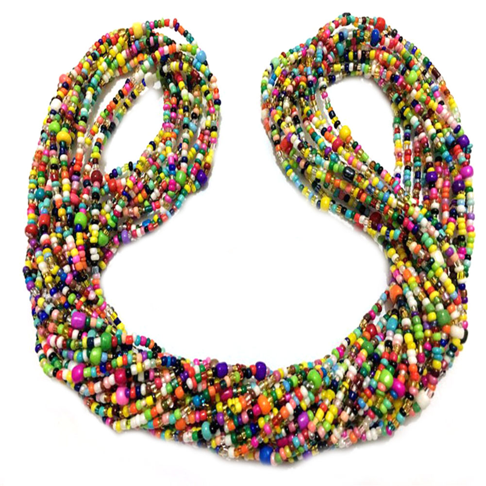 Women Layered Beaded Belly Cha - Body Jewelry Chains ulasan dan harga