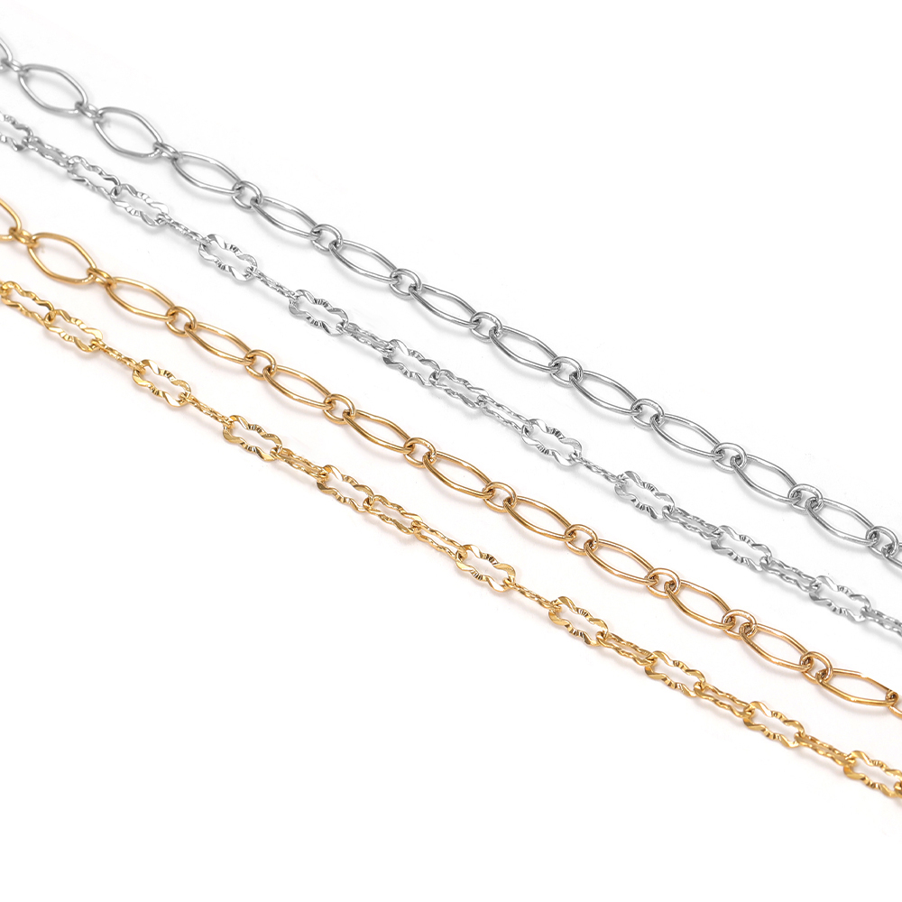 2 Meters Stainless Steel Embos - Body Jewelry Chains ulasan dan harga