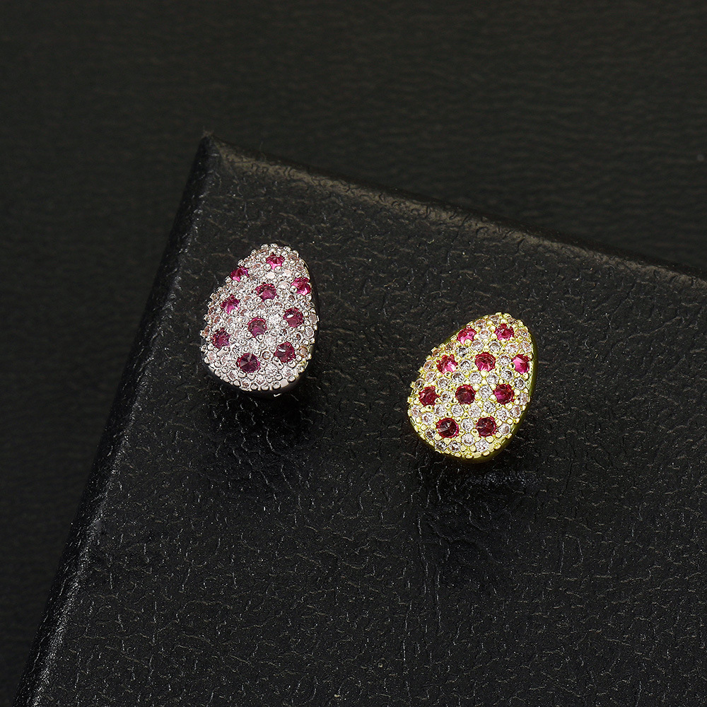 18K Gold Plated Copper Red 5A  - Body Jewelry Gold Plated ulasan dan harga
