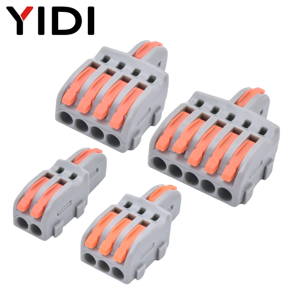 5pcs Splitter Cable Push-in Co - Threadless Push Pin ulasan dan harga