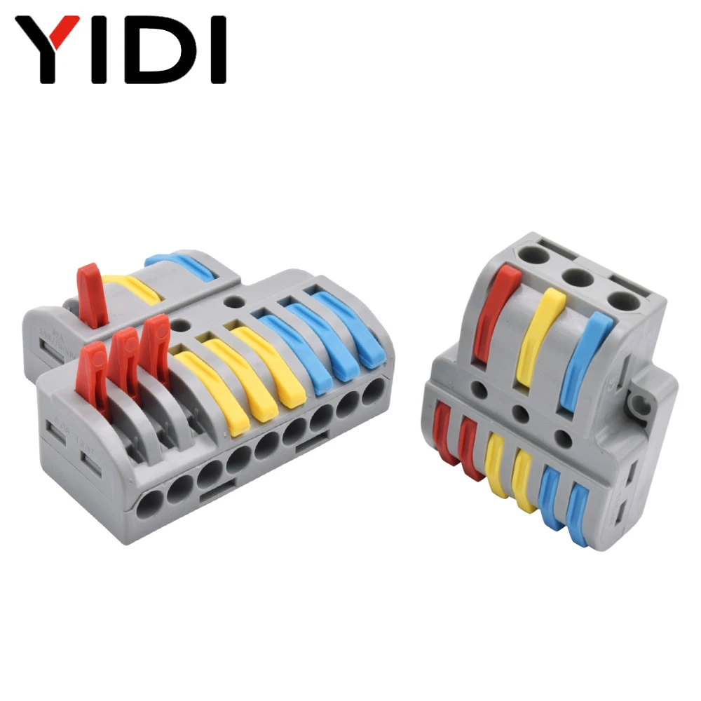 5pcs Splitter Cable Push-in Co - Threadless Push Pin ulasan dan harga