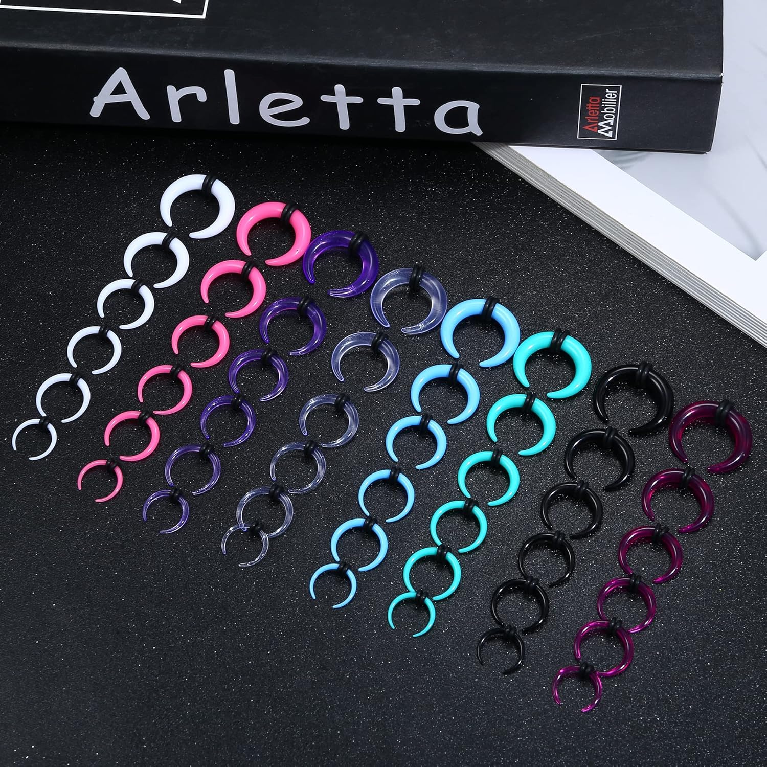 Florideco 4G-14G Acrylic Septu - Body Jewelry Ear Gauges ulasan dan harga