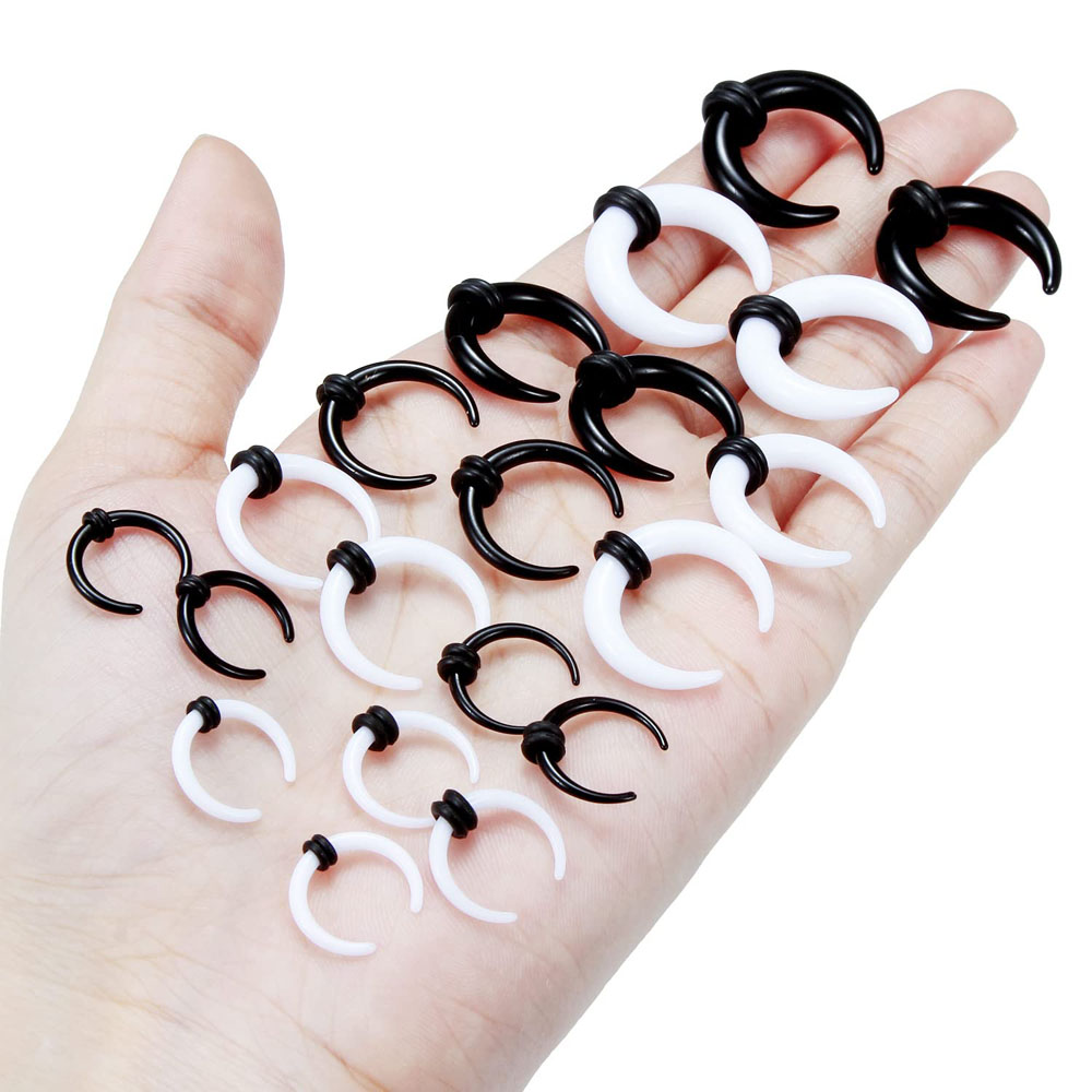 Large Septum Rings 14G 12G 8G  - Body Jewelry Ear Gauges ulasan dan harga